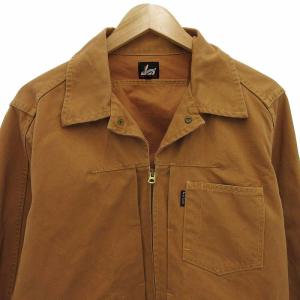PAUL SMITH RED EAR ワークジャケット ブルゾン ジップアップ カラー L 茶 ブラウン