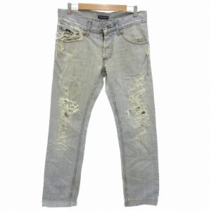 ダメージジーンズ パンツ 46 M ライトブルー /BL 0903 GY11