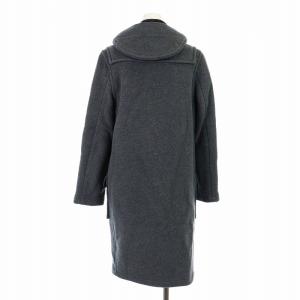 GLOVERALL COLLECTION ダッフルコート フード ロング トグルボタン ウール グレー