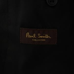 Paul Smith COLLECTION GAENSLEN＆VOLTER SUPER150s テーラードジャケット 総裏地 シングル 2B ウール S 黒 ブラック