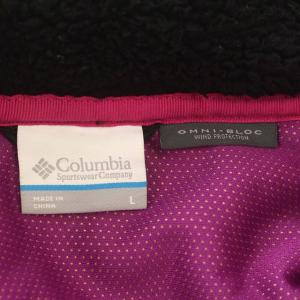 Columbia フリース ジャケット アーチャーリッジジャケット L 黒 ピンク