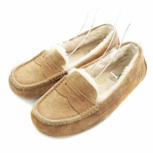 UGG australia VIOLETTE MOCCASIN SLIPPER モカシン スリッポン フラットシューズ モック ラウンドトゥ ボア スエード