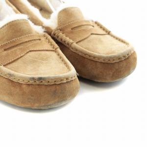 UGG australia VIOLETTE MOCCASIN SLIPPER モカシン スリッポン フラットシューズ モック ラウンドトゥ ボア スエード