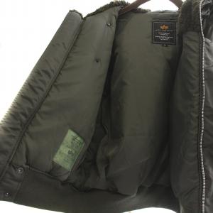 INDUSTRIES N-2B フライトジャケット ブルゾン 中綿 ジップ