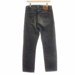 Levi's デニムパンツ 501 00S 刻印553 ダメージ加工 32 ブルー