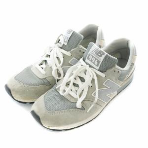 New Balance ESSENTIAL PACK スニーカー スエード 27.0cm グレー CM996GR2