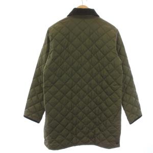 Barbour LIDDESDALE SL NYLON 中棉ジャケット キルティングジャケット ナイロン 38 M カーキ 1902112