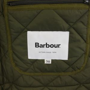 Barbour LIDDESDALE SL NYLON 中棉ジャケット キルティングジャケット ナイロン 38 M カーキ 1902112