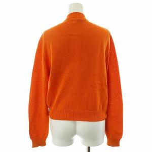 Salvatore Ferragamo カーディガン コットン M オレンジ
