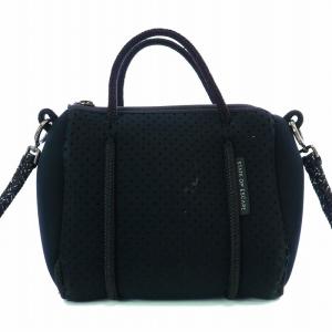 STATE OF ESCAPE ショルダーバッグ ハンドバッグ 2WAY ロゴ 黒 ブラック