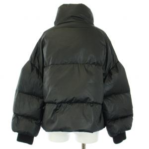 Ameri VINTAGE スタンドカラーショートダウンコート ジャケット アウター F 黒 ブラック 0181620980