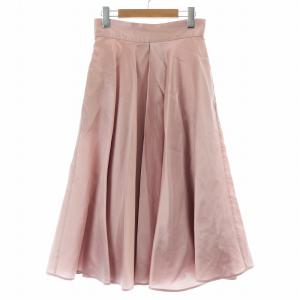 DOLCE&GABBANA シルクフリルスカート