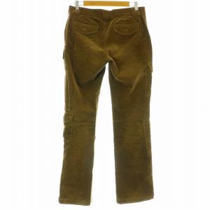 RALPH LAUREN カーゴパンツ コーデュロイ ジップフライ ストレッチ 11 L 茶 ブラウン