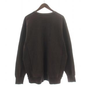 Supreme 初期 00s Camacho トレーナー クルーネック スエード 刺繍 裏起毛 XL ブラウン