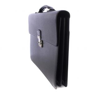 LOUIS VUITTON タイガ セルヴィエット モスコバ ブリーフケース ビジネスバッグ レザー 黒 ブラック M30032