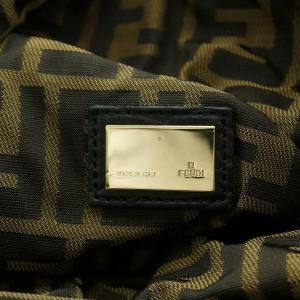 FENDI スパイバッグ ショルダーバッグ レザー 黒 