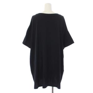 HYSTERIC GLAMOUR SKELETON BEAR pt ビッグTシャツ スケルトンベア カットソー 半袖 クルーネック プリント クマ 熊 F 黒