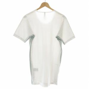 RIPVANWINKLE アール rLA PROVOCAZIONE ETERNA ロングTシャツ カットソー ロンT 半袖 サイドメッシュ Uネック