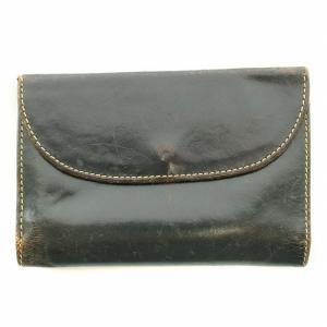 3FOLD WALLET BRIDLE ブライドル 三つ折り財布 ウォレット レザー 牛革 黒 ブラック S7660