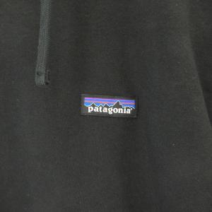 Patagonia 21SS P-6 ラベルアップライザルフーディ パーカー プルオーバー 長袖 S 黒 ブラック 39611