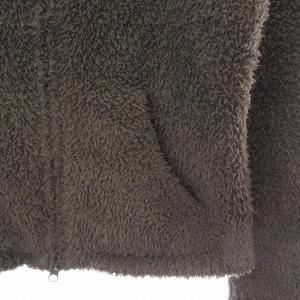 BAREFOOT DREAMS ロンハーマン パーカー ジャケット ジップアップ ボア フリース 長袖 M 茶 ブラウン