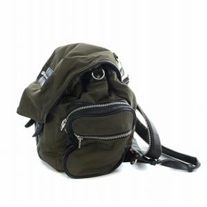 alexanderwang マルチバックパック 2WAY リュックサック バックパック ボディバッグ ナイロン レザー カーキ