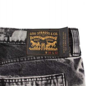 Levi's デニムパンツ ブリーチ加工 ビッグE W34 L32 グレー 39707-0015