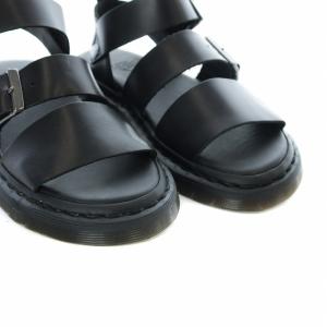 Dr.Martens Gryphonサンダル ストラップ ベルト プラットフォーム レザー UK3 22.0cm 黒 ブラック 15695001