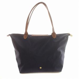 Longchamp ナイロン トートバッグ 折り畳み ネイビー 紺