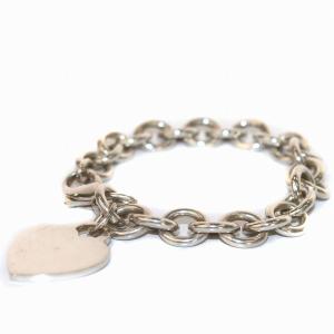 TIFFANY&Co. リターントゥ ハート ブレスレット 925 チェーン シルバー