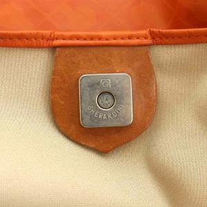 GHERARDINI ハンドバッグ ポーチ付き オレンジ /AN13 H