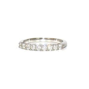 TIFFANY&Co. フォーエバー バンドリング 2.2mm ダイヤモンド 0.27ct Pt950 10号