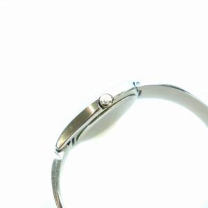 GUCCI バングルウォッチ 腕時計 クォーツ 黒文字盤 シルバーカラー 6700L
