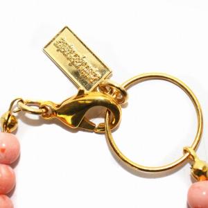 petite robe noire ブレスレット 天然石 ピンク 青 ブルー イエローゴールド色