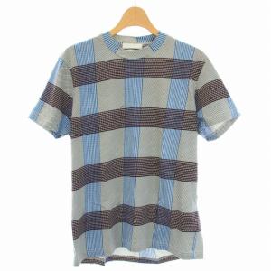 2007年製 Tシャツ カットソー 半袖 総柄 クルーネック XS マルチカラー