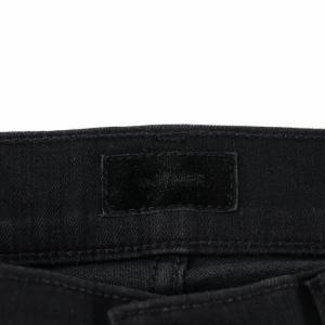 MOTHER INSIDER CROP STEP FRAY デニムパンツ ジーンズ ジーパン ジッパーフライ 27 M 黒 ブラック 9910600049