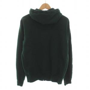 POLO RALPH LAUREN パーカー スウェット 裏起毛 ジップアップ ロゴ刺繍 長袖 S P 緑 グリーン