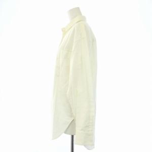 Spick&Span 22AW オックスベーシックパールボタンシャツ ブラウス 長袖 白 ホワイト 22050200804140