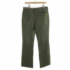 90s ヴィンテージ J41刻印 デニムパンツ W34L34 カーキ