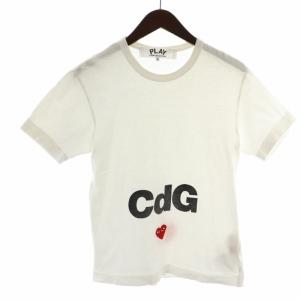 20SS PLAY TOGETHER Tシャツ カットソー ロゴ プリント 半袖 S 白 ホワイト AE-T102