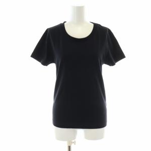 21SS パックT Tシャツ カットソー ロゴ 刺繍 半袖 L 黒 ブラック S52GC0189 /XK