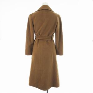 HERNO トレンチコート ロング 裏地総柄 ウール 茶 ブラウン GY09 /MM