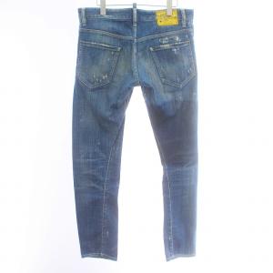 DSQUARED2 16SS SEXY TWIST JEAN デニムパンツ ジーンズ ボタンフライ リペア加工 USED加工