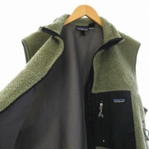 Patagonia Classic Retro-x Vest ベスト ボア フリース ジップアップ XL カーキ 2304