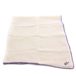 45rpm 11枚セット 風呂敷 大判 ロゴ アイボリー /BB