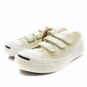 CONVERSE ジャックパーセル JACK PURCELL V-3 LEATHER スニーカー シューズ レザー 24.0cm 白 ホワイト