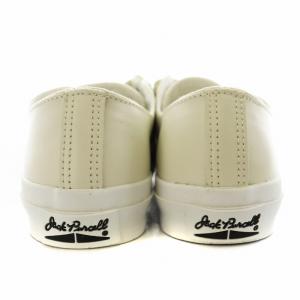 CONVERSE ジャックパーセル JACK PURCELL V-3 LEATHER スニーカー シューズ レザー 24.0cm 白 ホワイト