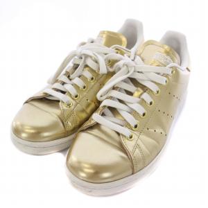 スタンスミス STAN SMITH スニーカー シューズ US6.5 24.5cm ゴールド FV4298