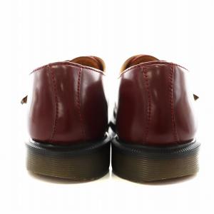 Dr.Martens ローファー モカシン レザー ハラコ UK4 23.0cm ボルドー /AN40 OF