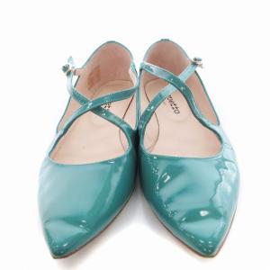 【レペット】Repetto　ポインテッドトゥ　エナメル　メリージェーンパンプス レペット】Repettoポインテッドトゥエナメルメリージェーンパンプス